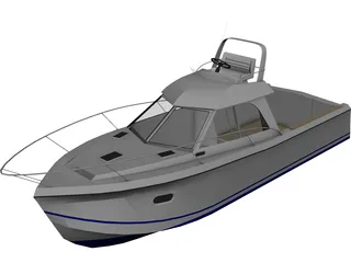 Boat 3D Model