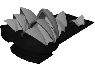 Opera House Sydney 3D Model