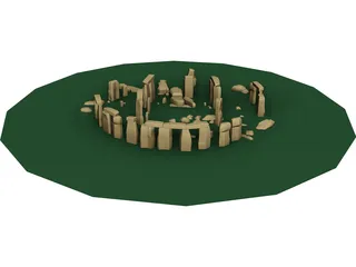 Stonehenge 3D Model