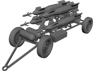 Bomblauncher 3D Model