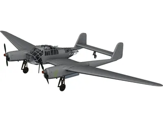 Focke-Wulf Fw 189 3D Model