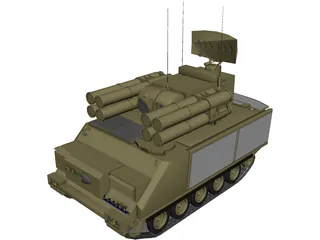 M-113 ADATS 3D Model