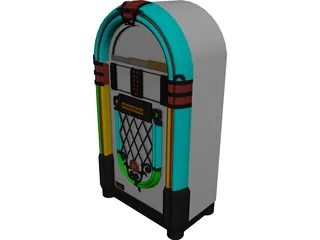 Jukebox 3D Model