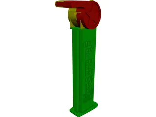 Pez Dispenser 3D Model