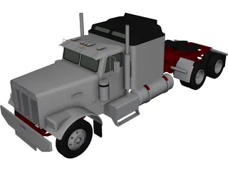 Freightliner Aerodyne 3D Model