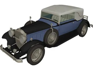 Packard (1930) 3D Model