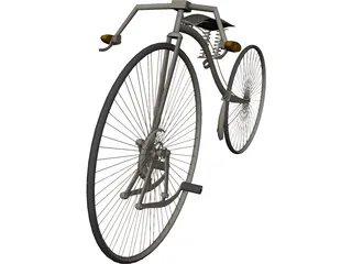 Bicycle Facile 3D Model 3D Preview