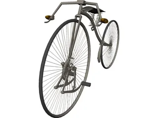 Bicycle Facile 3D Model