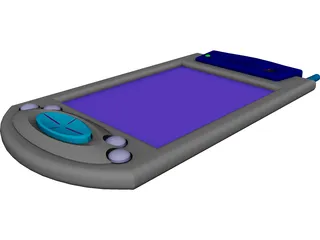 PDA 3D Model 3D Preview