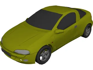 Opel Tigra (1997) 3D Model