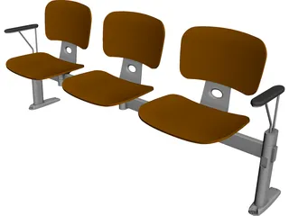 Chairs Office 3D Model