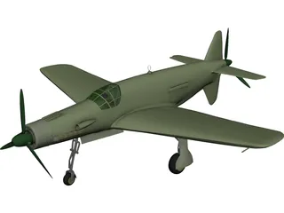 Dornier Do 335 Pfeil 3D Model