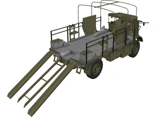 Bedford Truck 3D Model