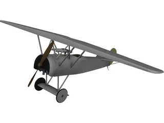 Toy Airplane 3D Model 3D Preview