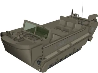 M29 Weasel 3D Model