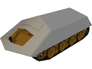 Ramm Tiger 3D Model