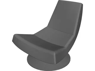 Chair Olivier Lounge 3D Model