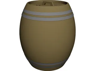 Beer Barrel Dispencer 3D Model