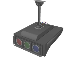 Projector 3D Model