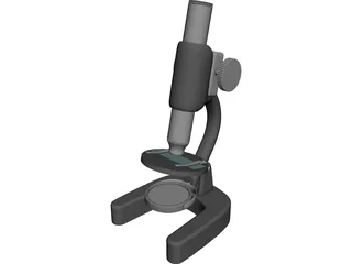 Microscope 3D Model