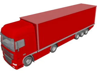 DAF Truck 3D Model