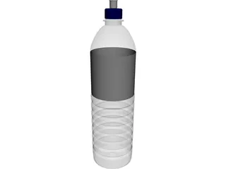 Bottle Sparkletts 3D Model 3D Preview