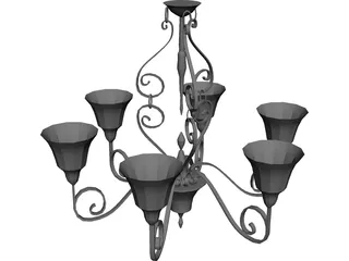 Chandelier 3D Model