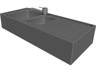 Kitchen Sink 3D Model