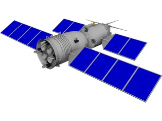 Shenzhou Chinese Spacecraft 3D Model