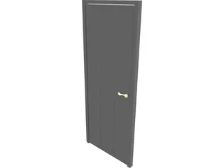 Door Decorative Center Panel 3D Model