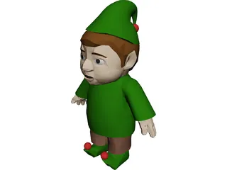 Elf Short 3D Model