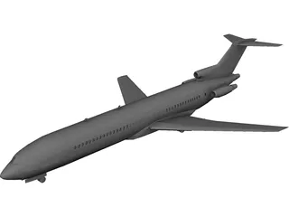 Boeing 727 3D Model