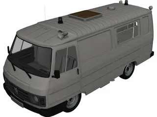 Peugeot J9 3D Model