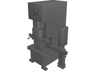 Press Machine 3D Model