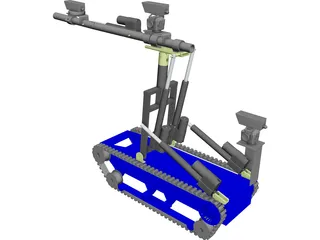 IEDD Wheelbarrow CAD 3D Model