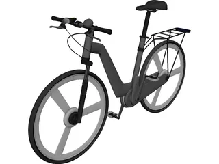 Bike Modern 3D Model 3D Preview