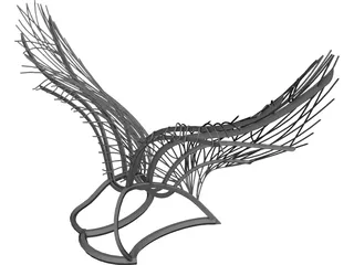 Wings CAD 3D Model