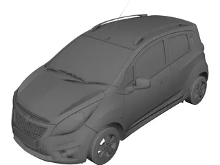 Chevrolet Spark 3D Model 3D Preview