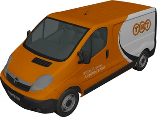 Opel Vivaro TNT 3D Model