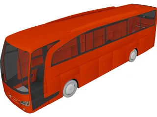 Mercedes-Benz Travego (2011) 3D Model