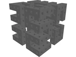 Hilbert Cube 3D Model