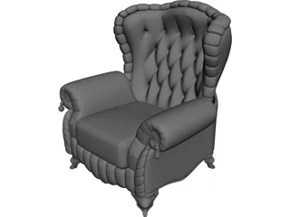 Armchair 3D Model