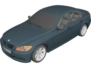 BMW 3-Series 3D Model 3D Preview