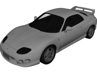 Mitsubishi FTO 3D Model