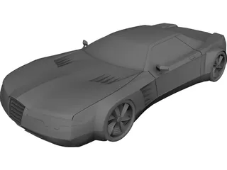 Alfa Romeo Concept 3D Model 3D Preview