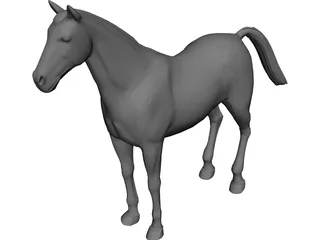 Horse 3D Model