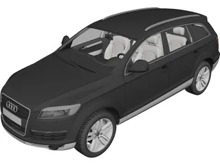 Audi Q7 (2008) 3D Model