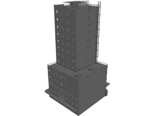 Fire Training Facility High Rise 3D Model