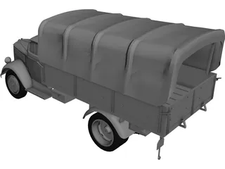 Opel Blitz 3D Model