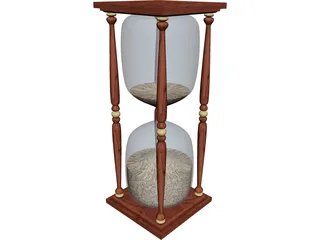 Hourglass 3D Model